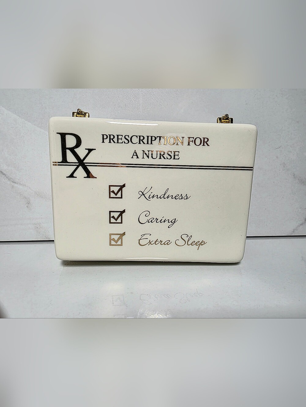 Nurse Music Box Ardleigh Elliott Caring Porcelain RN Collectible Gift 2006